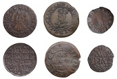 METROPOLITAN MIDDLESEX, Clerkenwell Fields, Thomas Gibs, Halfpenny, 1666, 2.37g/6h (N 7891, this piece; BW. 661);...