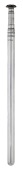A George III silver parasol handle, telescopic and four-draw, of plain design, inscribed ‘Bt at Weeks’s Rl...