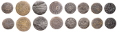 CITY, Fetter Lane, Thomas Poslet, Halfpenny, 1667, 1.45g/6h (N 6920, this piece, recté 6h; BW. 1018); Robert...