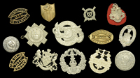 Assorted Officer Training Corps Cap Badges and Shoulder Titles.
A good selection including a white metal example...