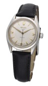 Rolex. A stainless steel wristwatch, Ref. 6480, Oyster Precision, circa 1956.
Movement: manual winding, 17...