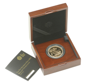 Elizabeth II (1952-2022), Decimal issues, Five Pounds, 2015, fifth bust (S SE13). Brilliant as struck; in original...