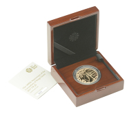 Elizabeth II (1952-2022), Decimal issues, Proof Five Pounds, 2017, 1000th Anniversary of the King Canute, 39.94g/12h...