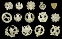 Assorted Scottish Regimental Glengarry Badges.
A very good selection including Cameronians (Scottish Rifles);...