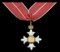The Most Excellent Order of the British Empire, C.B.E., (Military) Commander’s 2nd type neck badge, silver-gilt...