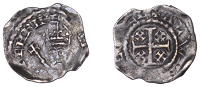 Henry II (1154-1189), Cross-and-Crosslets (Tealby) coinage, Penny, class A1, Colchester, Ælwine, alwin[: on:] colec...