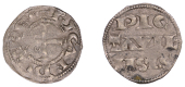 Anglo-Gallic, Richard I, Denier, Poitou, annulet in third quarter, 1.15g/10h (Withers/Ford 343A; E 8b; S 8008)....