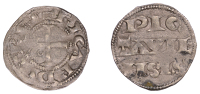 Anglo-Gallic, Richard I, Denier, Poitou, annulet in third quarter, 1.15g/10h (Withers/Ford 343A; E 8b; S 8008)....