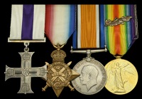 A Great War Warrant Officer’s M.C. group of four awarded to Mechanic Sergeant-Major G. Clements, Army Service...