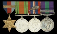 The Second World War ‘Battle of Britain’ campaign group of four awarded to Spitfire and Hurricane pilot Group...