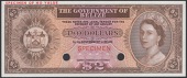 Government of Belize, colour trial $2, ND (1975), no signatures or serial numbers, overprinted SPECIMEN, two...