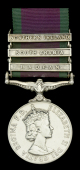 General Service 1962-2007, 3 clasps, Radfan, South Arabia, Northern Ireland (23631490 S.Sgt. Y. Ahmet RAPC.)...