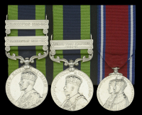 Three: Clerk Sheikh Abdul Rahman Khan, Military Accounts Department, Indian Army 

India General Service 1908-35,...