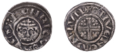 Richard I (1189-1199), Penny, class IVa, London, Stivene, stivene · on · lvn, 1.23g/1h (SCBI Mass 933ff; N 968/1;...