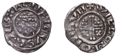 Richard I (1189-1199), Penny, class IVa, London, Willelm, willem · on · lvn, 1.48g/8h (SCBI Mass 943ff; N 968/1; S...