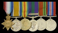 Six: Honorary Lieutenant Colonel E. R. Kelly, Royal Army Pay Corps, late Essex Regiment and Welsh Regiment, who had...