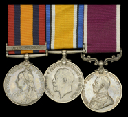 Three: Staff Sergeant H. W. Willis, Army Pay Corps, late Royal Horse Artillery and King’s Royal Rifle...