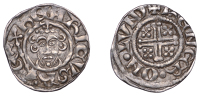 John (1199-1216), Penny, class Vc, London, Rener, rener · on · lvnd, 1.43g/6h (SCBI Mass 1696, same rev. die; N...