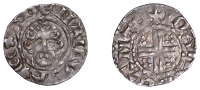 Henry III (1216-1272), Short Cross coinage, Penny, class VIIa2, Canterbury, Iohan, ioan on cante, 1.45g/8h (SCBI...