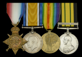 Four: Captain R. V. Trengrouse, Gloucestershire Regiment, attached 4th Nigeria Regiment in the Cameroons campaign,...
