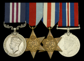 A Second War ‘North West Europe’ M.M. group of four awarded to Private F. M. Barnett, 2nd Battalion,...