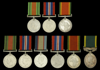 Three: Staff Sergeant C. M. Walker, Australian Army Pay Corps
Defence and War Medals 1939-45; Australia Service...