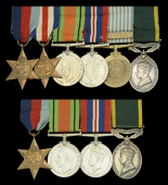 Six: Captain S. C. Mosedale, Royal Army Pay Corps, late Royal Artillery
1939-45 Star; France and Germany Star;...