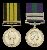 Pair: Private G. N. Greenaway, Gloucestershire Regiment

Africa General Service 1902-56, 1 clasp, Kenya (23230119...