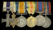 A good Great War ‘Western Front’ M.C. and Second Award Bar group of six awarded to Major J. A. Fletcher, 1/6th...