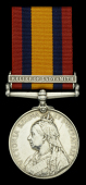 Queen’s South Africa 1899-1902, 1 clasp, Relief of Ladysmith (3797 Pte. O. Williams, Glouc: Regt.) good very,...