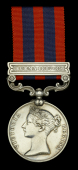 India General Service 1854-95, 1 clasp, Burma 1887-89 (2452 Lce. Corpl. Z. Andrews 2d Bn. Glouc. R.) minor official...