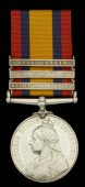 Queen’s South Africa 1899-1902, 3 clasps, Relief of Kimberley, Paardeberg, Driefontein (3146. Pte. H. Cook. Glouc....
