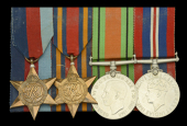 Four: attributed to Sergeant L. Shard, Gloucestershire Regiment

1939-45 Star; Burma Star; Defence and War Medals...