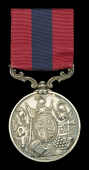 A Crimean War D.C.M. awarded to Corporal George W. Hughes, 28th Regiment of Foot, who died in the Crimea on 5 June...