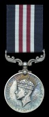 A Second War ‘Burma operations’ M.M. awarded to Private C. Cater, 1st Battalion, Gloucestershire Regiment, who...