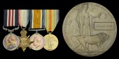 A Great War ‘Western Front’ M.M. group of four awarded to Corporal W. E. Long, 14th Battalion, Gloucestershire...