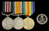 A Great War ‘Western Front’ M.M. group of three awarded to Corporal H. T. Glover, 1st Battalion, Gloucestershire...