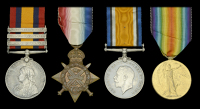Four: Private A. E. Bretherton, Gloucestershire Regiment, who was killed in action on the Western Front on 23 May...