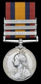 Queen’s South Africa 1899-1902, 3 clasps, Orange Free State, Relief of Ladysmith, Tugela Heights (3602 Pte. E....