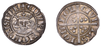Edward I (1272-1307), New coinage, Penny, class 3d, London, 1.49g/8h (SCBI North 109ff; N 1019; S 1390). Drapery...