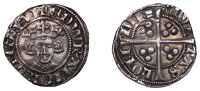 Edward I (1272-1307), New coinage, Penny, class 7a, London, 1.38g/1h (SCBI North 302ff; N 1032; S 1403). Flan...