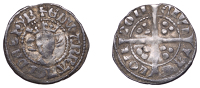 Edward I (1272-1307), New coinage, Penny, class 10ab1/9b mule, London, 1.44g/12h (SCBI North 481ff; N 1038/1037/1; S...