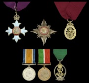 An interesting inter-War K.B.E., pre-War C.B. group of five awarded to Sir James T. W. Charles, Mercantile Marine,...