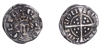 Edward I (1272-1307), New coinage, Farthing, class 3de, London, 0.46g/12h (SCBI North 1012; N 1053/2; S 1445A)....