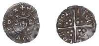 Edward I (1272-1307), New coinage, Farthing, class 10, London, 0.33g/9h (SCBI North 1029ff; N 1058; S 1450). Very...