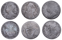 Evasion Halfpennies (3), in the name of Cornwallis, 1797, cornwal-lis . ind . bust left, rev, british tars,...