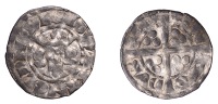 Edward II (1307-1327), Penny, class 11a1, Durham, Bp Antony Bek, mm. cross moline over plain cross, 1.36g/2h...