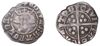 Edward II (1307-1327), Penny, class 13, Canterbury, 1.45g/3h (SCBI North 882ff; N 1064; S 1466). Clipped but fine,...