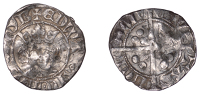 Edward III (1327-1377), Florin coinage, Penny, Gp 16b2, London, reads edwa, 1.16g/3h (N 1114; S 1544). About fine	...