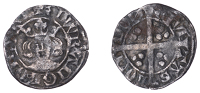 Edward III (1327-1377), Florin coinage, Penny, Gp 16b3, London, reads edw, 1.15g/3h (N 1115; S 1545). About fine	...